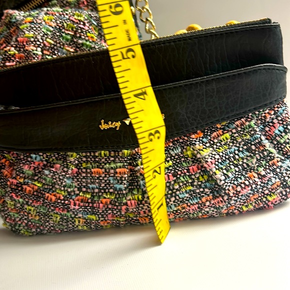Juicy Couture Multicolored Fold-over Fabric Purse Crossbody
14x9x4 - Picture 8 of 17